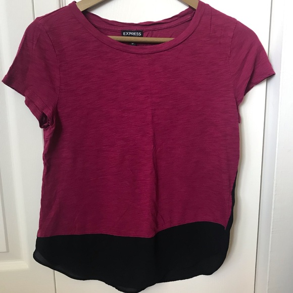 Express Tops - Express T-shirt Top Express Tops - Express T-shirt Top